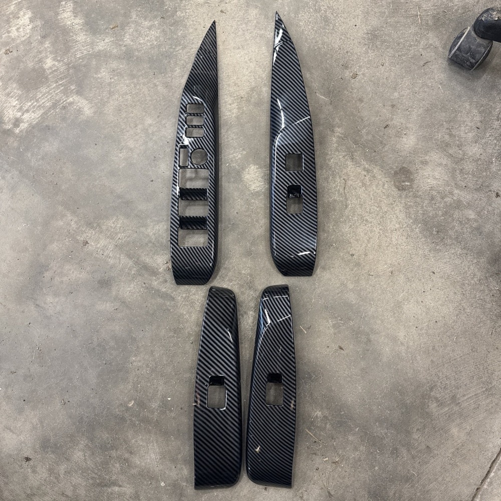 Panel Cover Trim set of 4, Carbon Fiber, Compatible with Toyota‎ Camry 2018-2026